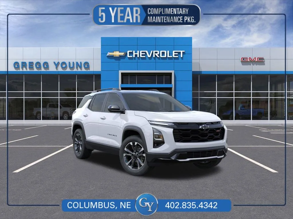 White 2027 Chevrolet Equinox RS for sale in Columbus, NE