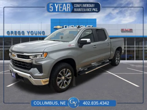 Gray 2026 Chevrolet Silverado 1500 LT for sale in Columbus, NE