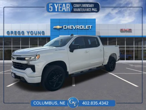 White 2026 Chevrolet Silverado 1500 RST for sale in Columbus, NE