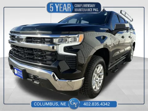 Black 2023 Chevrolet Silverado 1500 LT for sale in Columbus, NE