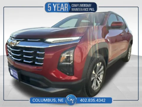 Red 2025 Chevrolet Equinox LT for sale in Columbus, NE