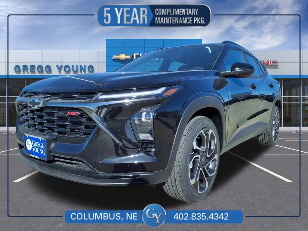 Black 2025 Chevrolet Trax 2RS for sale in Columbus, NE