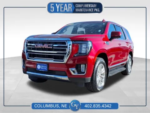 Red 2021 GMC Yukon SLT for sale in Columbus, NE