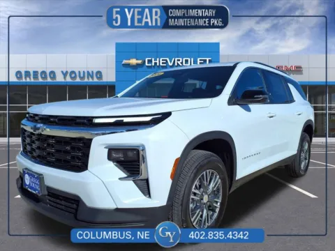 White 2026 Chevrolet Traverse LT for sale in Columbus, NE