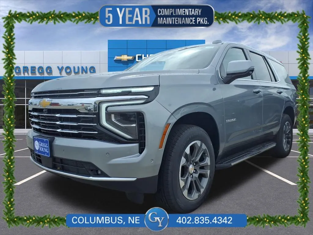 Gray 2026 Chevrolet Tahoe LT for sale in Columbus, NE