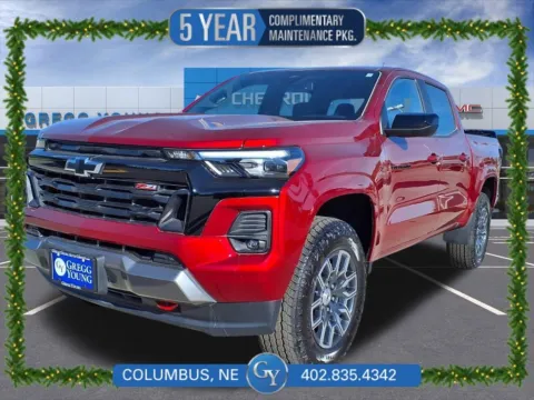 Red 2026 Chevrolet Colorado Z71 for sale in Columbus, NE