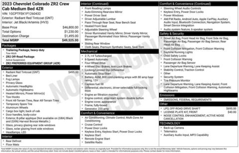 Photos of 2023 Chevrolet Colorado ZR2 for sale in Columbus, NE at Gregg Young Chevrolet GMC of Columbus