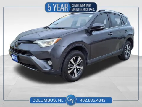Gray 2018 Toyota RAV4 XLE for sale in Columbus, NE