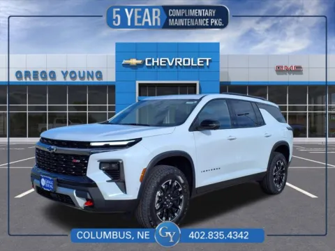 White 2026 Chevrolet Traverse Z71 for sale in Columbus, NE