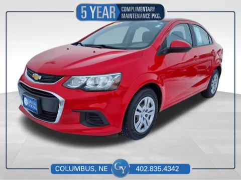 Red 2018 Chevrolet Sonic LS for sale in Columbus, NE