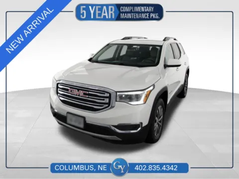 White 2019 GMC Acadia SLT-1 for sale in Columbus, NE