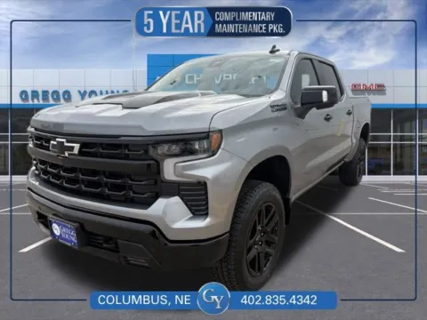Gray 2026 Chevrolet Silverado 1500 LT Trail Boss for sale in Columbus, NE