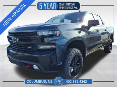 Gray 2021 Chevrolet Silverado 1500 LT Trail Boss for sale in Columbus, NE