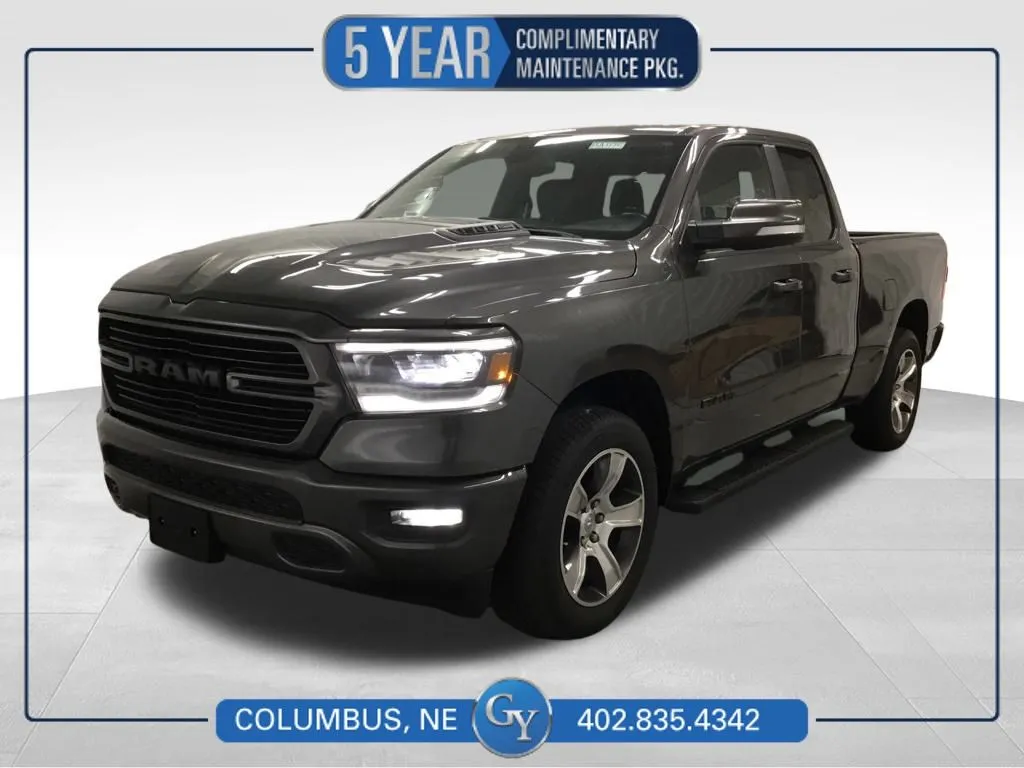 ネブラスカ州コロンバスのプラッツマスのグレッグ・ヤング・シボレーで販売されている中古 2019 Ram 1500 Rebel
