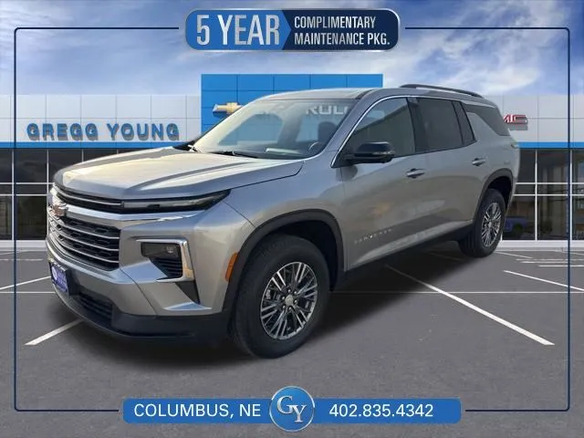 Gray 2026 Chevrolet Traverse LT for sale in Columbus, NE