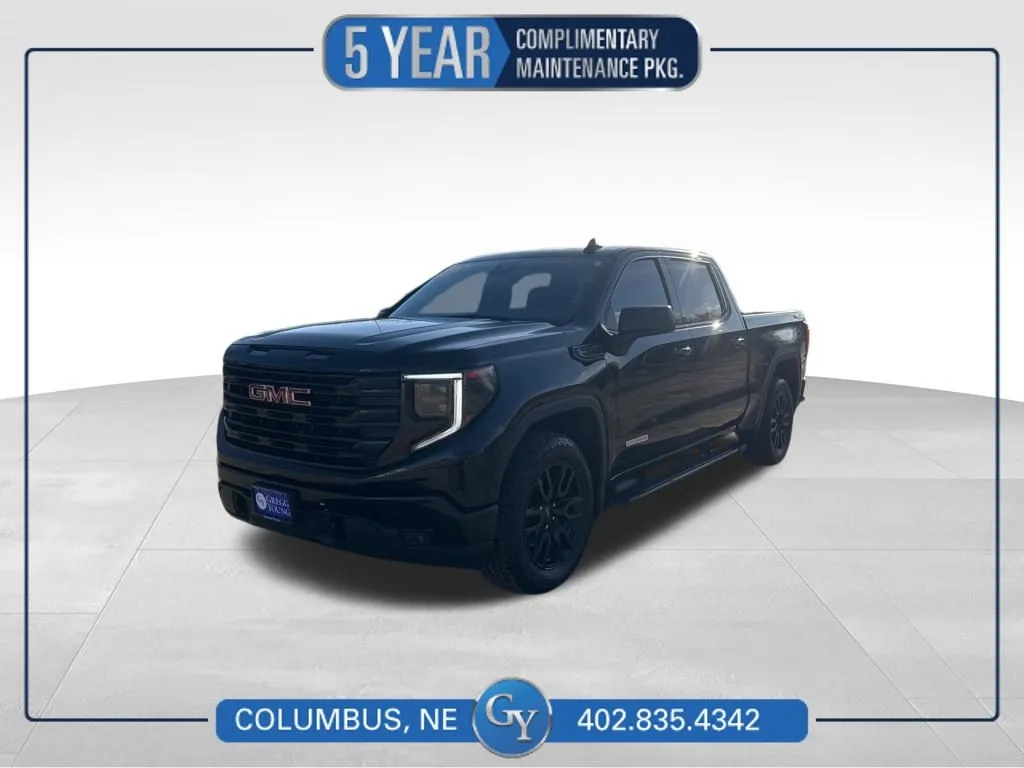 Black 2023 GMC Sierra 1500 Elevation for sale in Columbus, NE