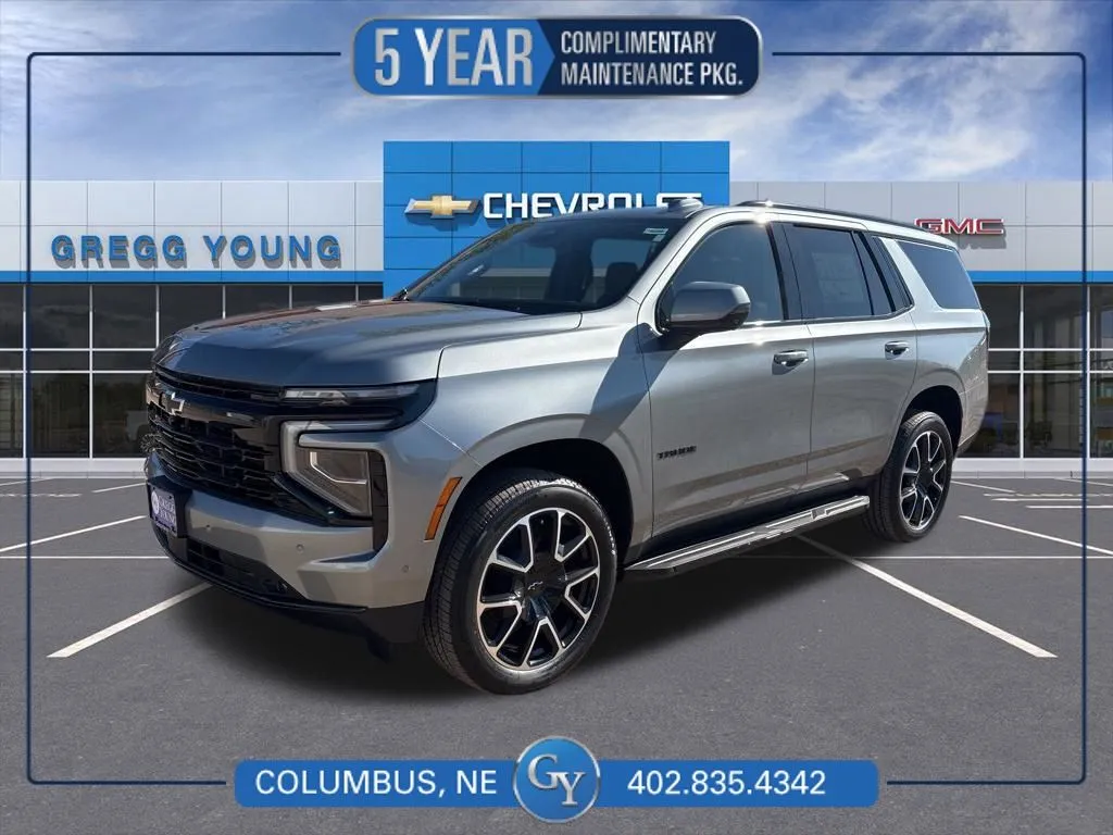 Gray 2026 Chevrolet Tahoe RST for sale in Columbus, NE