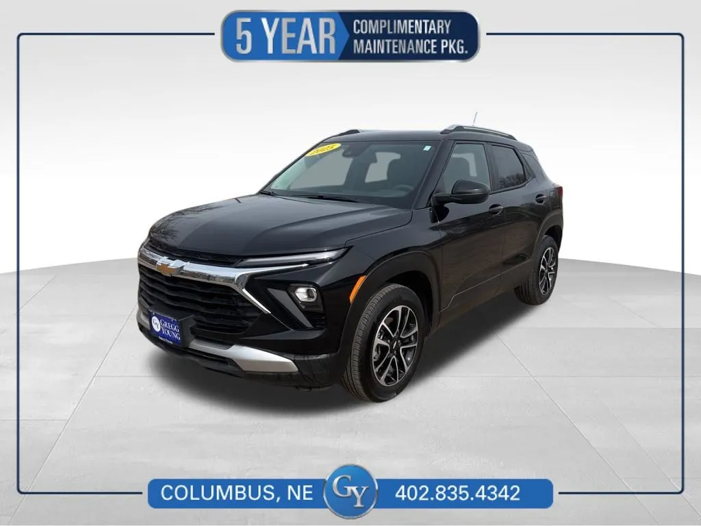 Black 2025 Chevrolet TrailBlazer LT for sale in Columbus, NE