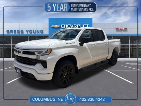 White 2026 Chevrolet Silverado 1500 RST for sale in Columbus, NE