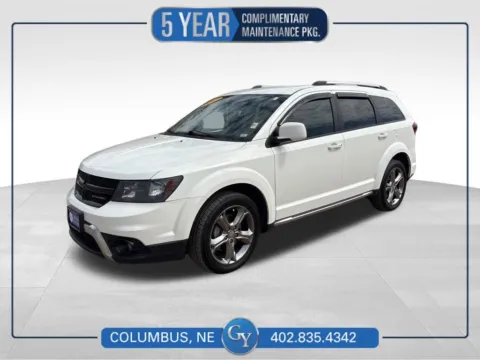 White 2017 Dodge Journey Crossroad for sale in Columbus, NE