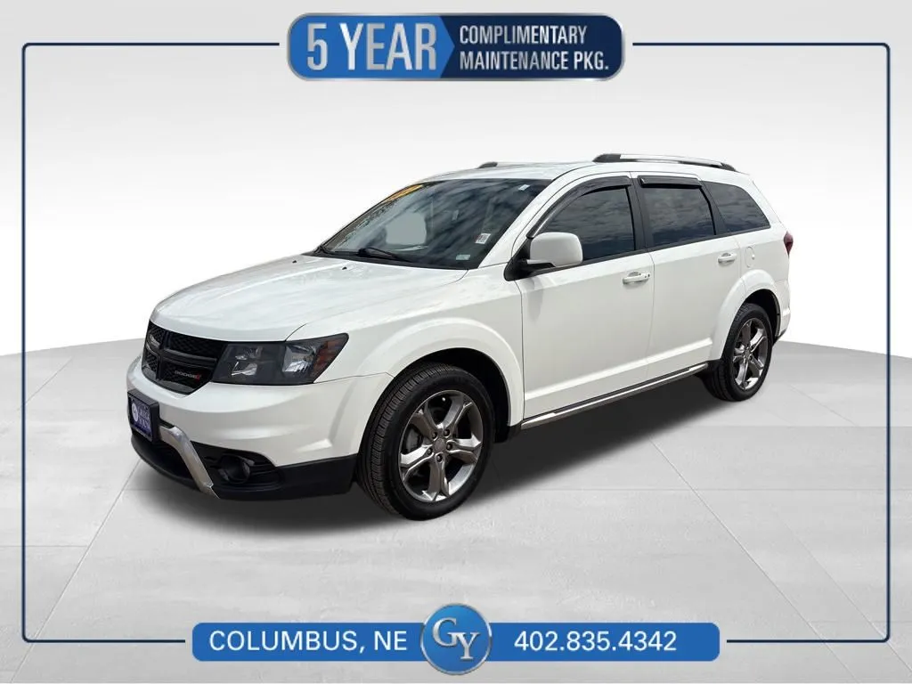White 2017 Dodge Journey Crossroad for sale in Columbus, NE