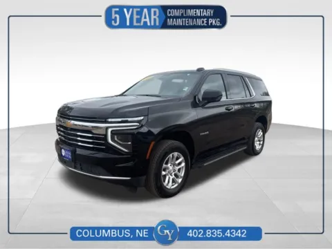 Gray 2025 Chevrolet Tahoe LT for sale in Columbus, NE