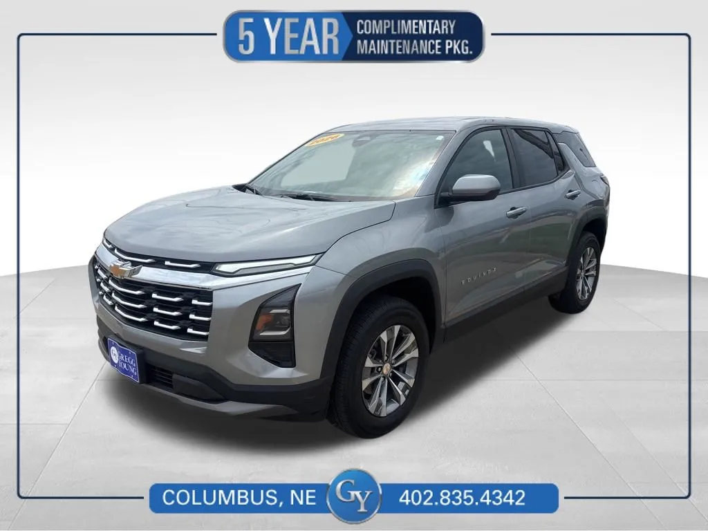 Gray 2026 Chevrolet Equinox LT for sale in Columbus, NE