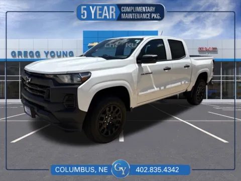 White 2026 Chevrolet Colorado Work Truck for sale in Columbus, NE