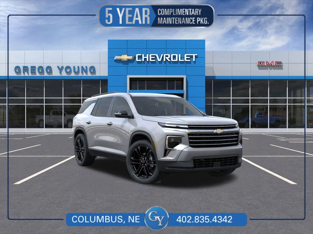 Gray 2026 Chevrolet Traverse LT for sale in Columbus, NE