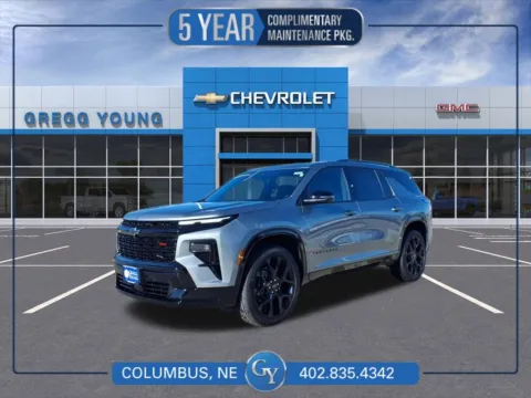 Gray 2026 Chevrolet Traverse RS for sale in Columbus, NE