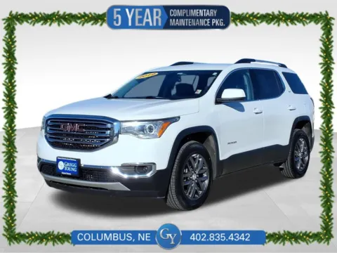 White 2019 GMC Acadia SLT-1 for sale in Columbus, NE