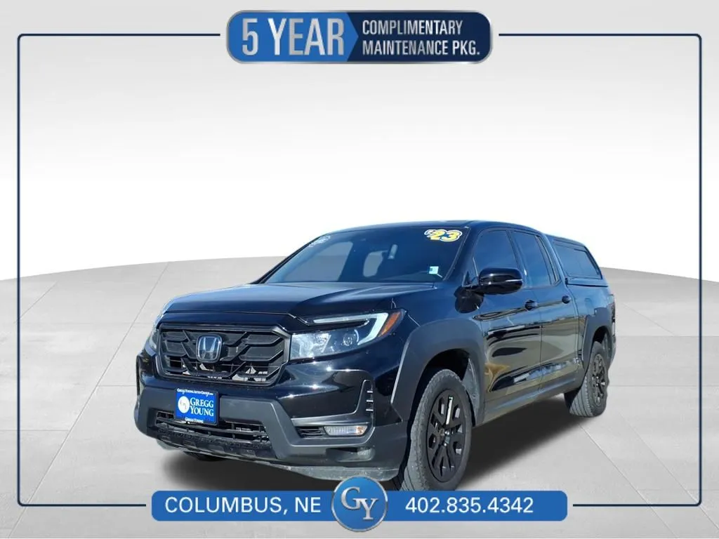 Black 2023 Honda Ridgeline Black Edition for sale in Columbus, NE