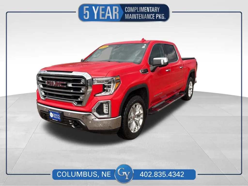 Red 2019 GMC Sierra 1500 SLT for sale in Columbus, NE