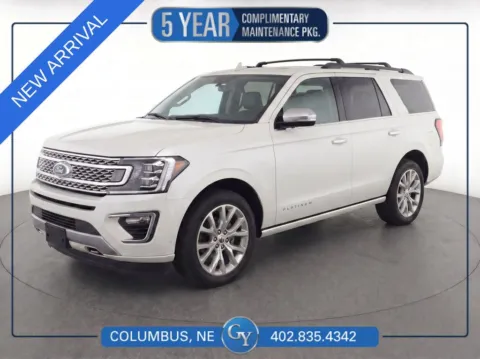 White 2019 Ford Expedition Max Platinum for sale in Columbus, NE