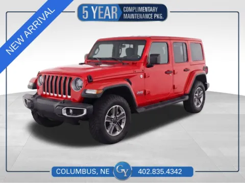 Red 2021 Jeep Wrangler Unlimited Sahara for sale in Columbus, NE