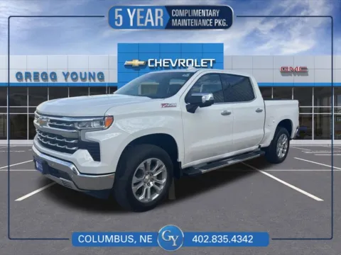 White 2026 Chevrolet Silverado 1500 LTZ for sale in Columbus, NE