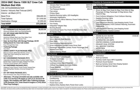 Photos of 2024 GMC Sierra 1500 SLT for sale in Columbus, NE at Gregg Young Chevrolet GMC of Columbus