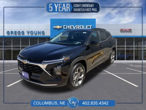 Black 2026 Chevrolet Trax LT for sale in Columbus, NE