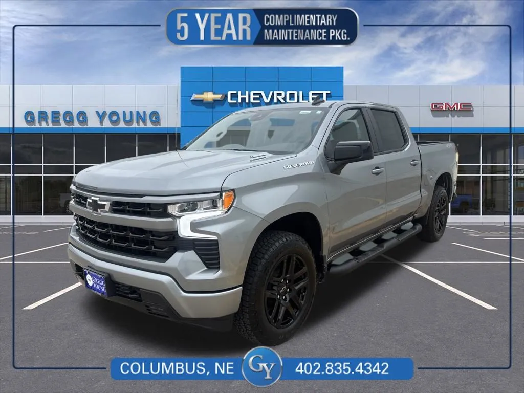 Gray 2026 Chevrolet Silverado 1500 RST for sale in Columbus, NE