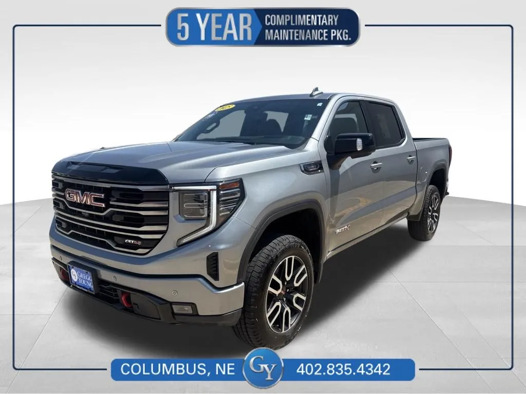 Gray 2025 GMC Sierra 1500 AT4 for sale in Columbus, NE