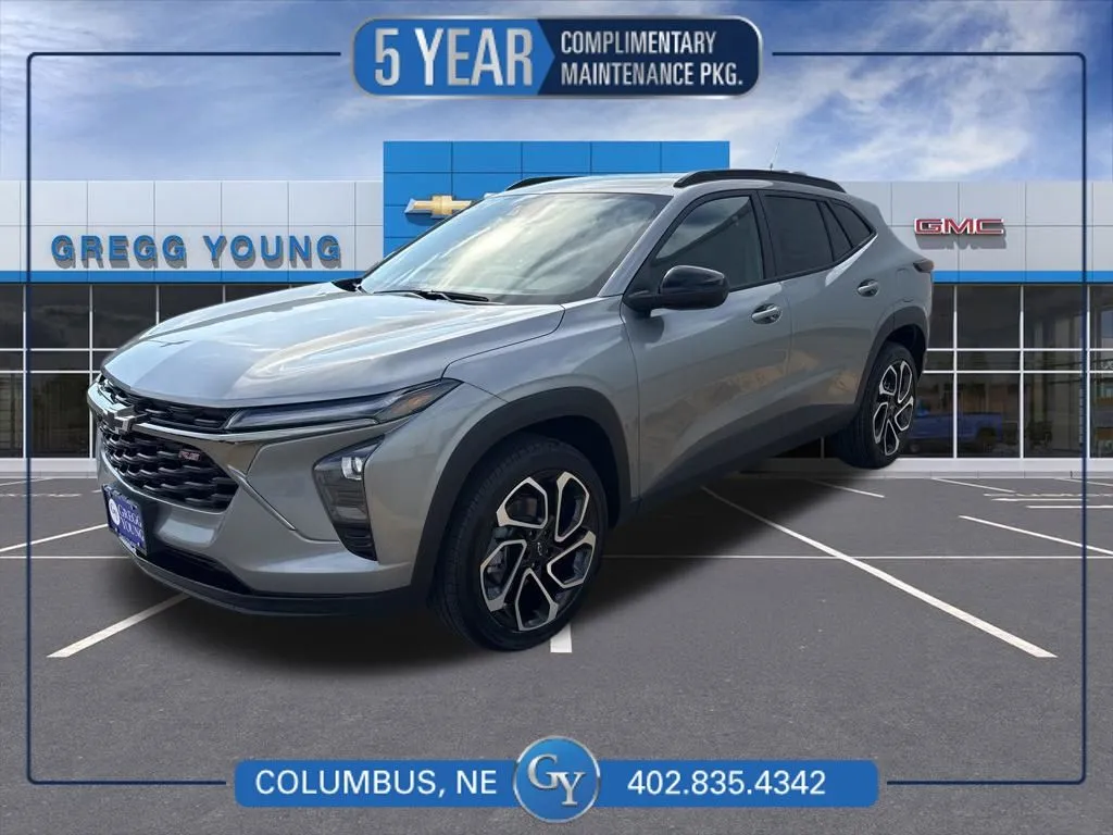 Gray 2026 Chevrolet Trax 2RS for sale in Columbus, NE