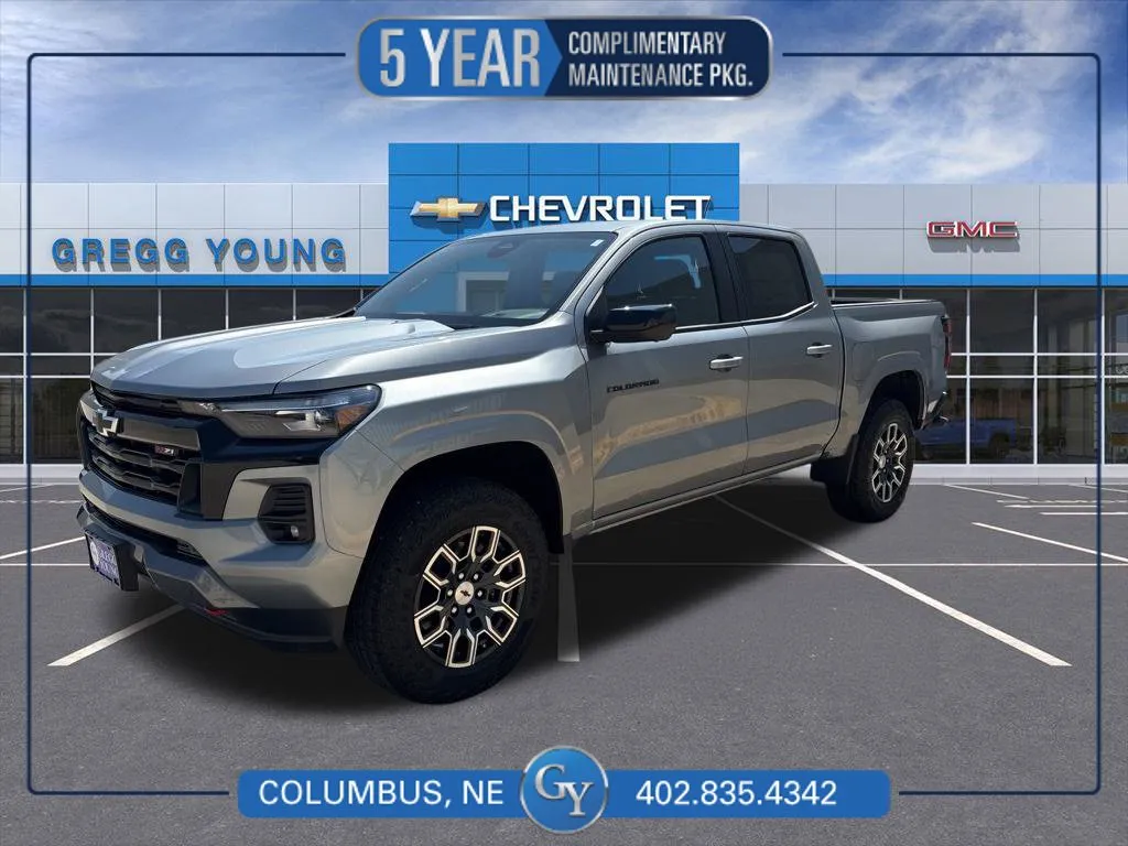 Gray 2026 Chevrolet Colorado Z71 for sale in Columbus, NE