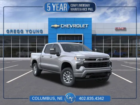 Gray 2026 Chevrolet Silverado 1500 RST for sale in Columbus, NE