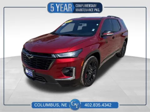 Red 2023 Chevrolet Traverse Premier for sale in Columbus, NE