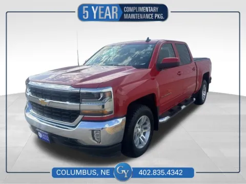 Red 2018 Chevrolet Silverado 1500 LT for sale in Columbus, NE