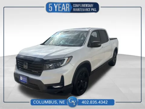White 2023 Honda Ridgeline Black Edition for sale in Columbus, NE