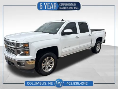 White 2015 Chevrolet Silverado 1500 LT for sale in Columbus, NE