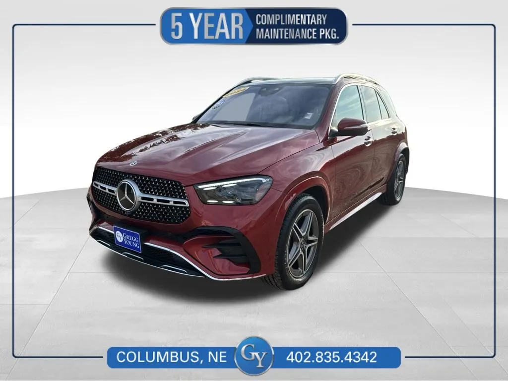 Red 2024 Mercedes-Benz GLE 450 for sale in Columbus, NE