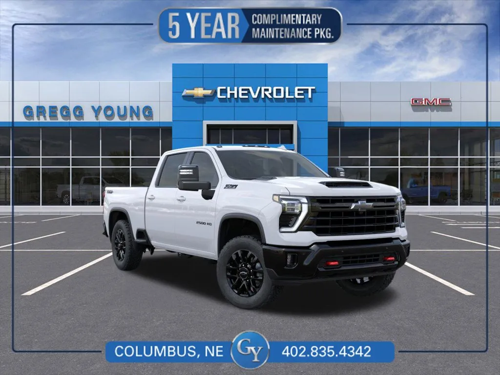 White 2026 Chevrolet Silverado 2500 HD LTZ for sale in Columbus, NE