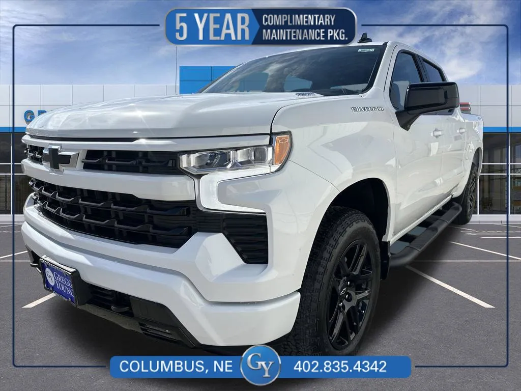 White 2026 Chevrolet Silverado 1500 RST for sale in Columbus, NE